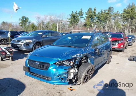 2017 Subaru Impreza 2.0I Sport from USA, damaged, VIN 4S3GTAM6XH3742202